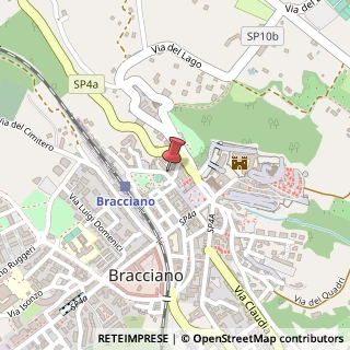 Mappa Via Camillo Benso Conte di Cavour, 10, 00062 Bracciano, Roma (Lazio)