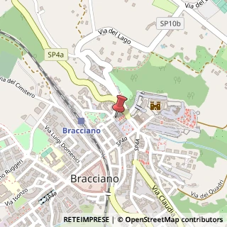 Mappa Via del Fornaccio, 18, 00062 Manziana, Roma (Lazio)