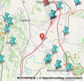 Mappa Via Alfredo Fabbrianesi, 00060 Castelnuovo di Porto RM, Italia (6.4165)