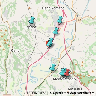 Mappa Via Alfredo Fabbrianesi, 00060 Castelnuovo di Porto RM, Italia (4.70167)