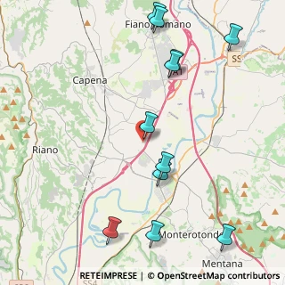 Mappa Via Alfredo Fabbrianesi, 00060 Castelnuovo di Porto RM, Italia (5.36273)