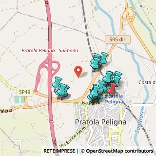 Mappa Strada Statale 5 Dir, 67035 Pratola Peligna AQ, Italia (0.4037)