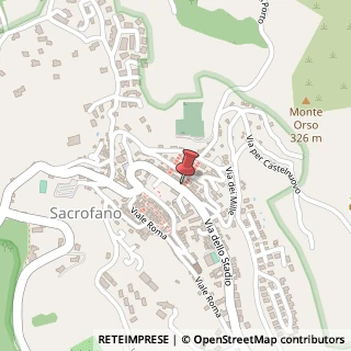 Mappa Via dello Stadio, 95, 00060 Sacrofano RM, Italia, 00060 Sacrofano, Roma (Lazio)