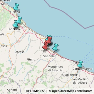 Mappa Via delle Magnolie, 66054 Vasto CH, Italia (13.24923)