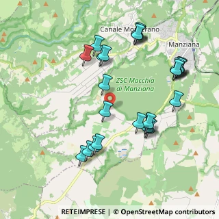 Mappa Via delle Fontanelle, 00066 Manziana RM, Italia (2.27308)