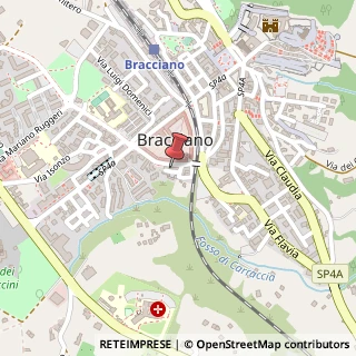 Mappa Piazza Pratoterra, 45, 00062 Bracciano, Roma (Lazio)