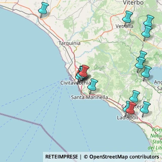 Mappa Via Gian Girolamo Frezza, 00053 Civitavecchia RM, Italia (21.015)