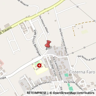 Mappa Via Altiero Spinelli, 33, 00053 Civitavecchia, Roma (Lazio)
