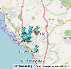 Mappa Via Lelio Basso, 00053 Civitavecchia RM, Italia (1.33182)