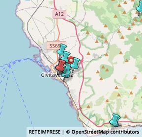 Mappa Via Lelio Basso, 00053 Civitavecchia RM, Italia (3.35)