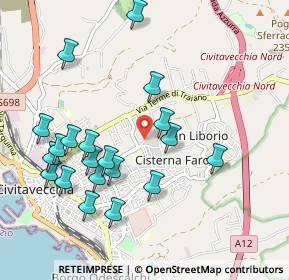 Mappa Via Lelio Basso, 00053 Civitavecchia RM, Italia (1.0985)