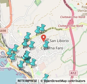 Mappa Via Lelio Basso, 00053 Civitavecchia RM, Italia (1.19059)