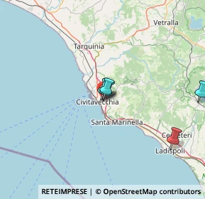 Mappa Via Lelio Basso, 00053 Civitavecchia RM, Italia (33.41091)