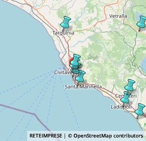 Mappa Via Lelio Basso, 00053 Civitavecchia RM, Italia (21.93909)