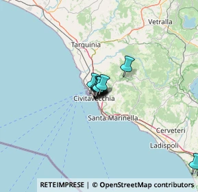 Mappa Via Lelio Basso, 00053 Civitavecchia RM, Italia (18.925)