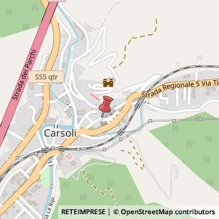 Mappa Piazza Corradino, 1, 67061 Carsoli, L'Aquila (Abruzzo)