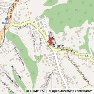 Mappa Via Rianese, 150, 00060 Riano, Roma (Lazio)