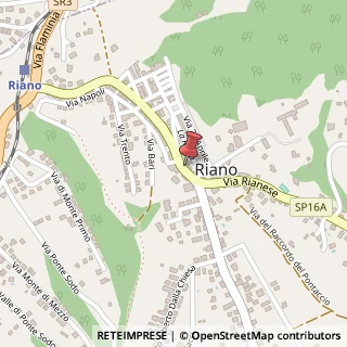 Mappa Via Rianese, 111/113, 00060 Riano, Roma (Lazio)