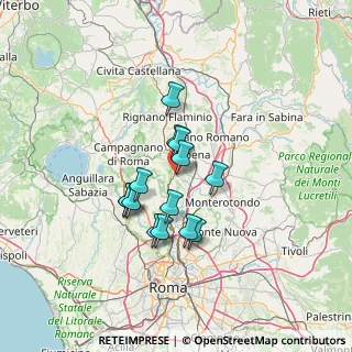 Mappa Via Taddeide, 00060 Riano RM, Italia (10.78286)
