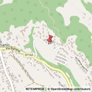 Mappa Via Monte Marino, 25, 00060 Riano, Roma (Lazio)
