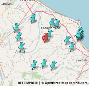 Mappa SP42 II, 66020 Scerni CH, Italia (9.301)