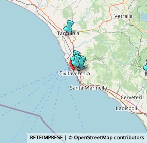 Mappa Via Gasometro, 00053 Civitavecchia RM, Italia (38.03333)