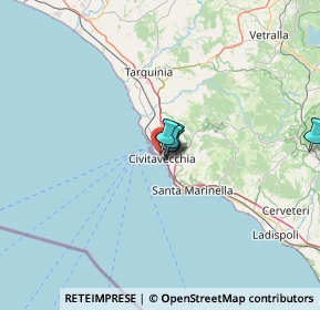 Mappa Via Gasometro, 00053 Civitavecchia RM, Italia (27.61455)