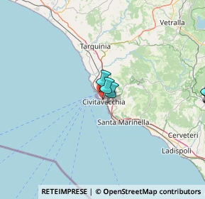 Mappa Via Gasometro, 00053 Civitavecchia RM, Italia (32.60333)