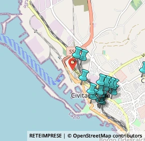 Mappa Via Gasometro, 00053 Civitavecchia RM, Italia (1.0695)