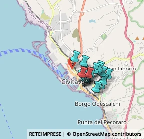 Mappa Via Gasometro, 00053 Civitavecchia RM, Italia (1.2805)