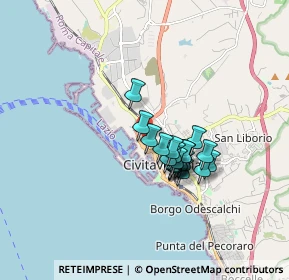 Mappa Via Gasometro, 00053 Civitavecchia RM, Italia (1.2815)