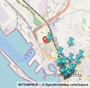 Mappa Via Gasometro, 00053 Civitavecchia RM, Italia (0.7305)