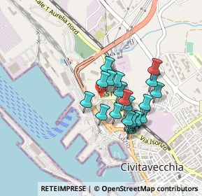 Mappa Via Gasometro, 00053 Civitavecchia RM, Italia (0.3425)