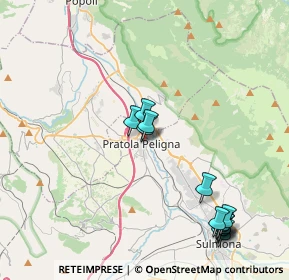 Mappa Via XXIV Maggio, 67035 Pratola Peligna AQ, Italia (4.88308)