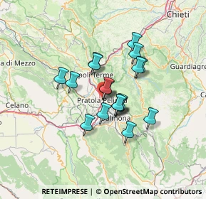 Mappa Via XXIV Maggio, 67035 Pratola Peligna AQ, Italia (10.04889)