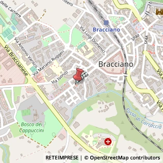 Mappa Via Principe di Napoli, 99, 00062 Bracciano, Roma (Lazio)