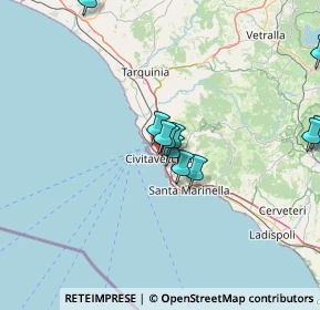 Mappa Via Endertà, 00053 Civitavecchia RM, Italia (17.045)