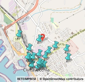 Mappa Via Endertà, 00053 Civitavecchia RM, Italia (0.5875)