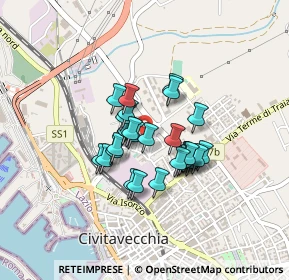 Mappa Via Endertà, 00053 Civitavecchia RM, Italia (0.30345)