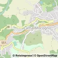 Karte Lama Mocogno