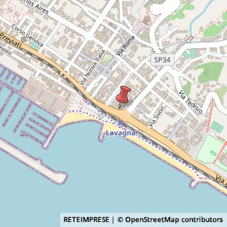 Mappa Piazza Torino, 3/4, 16033 Lavagna, Genova (Liguria)