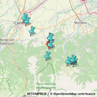 Mappa Via Mondovì, 12013 Chiusa di Pesio CN, Italia (7.47)