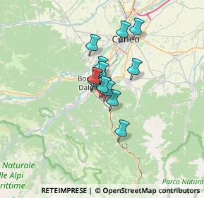 Mappa Strada Piansottano, 12017 Robilante CN, Italia (4.29667)