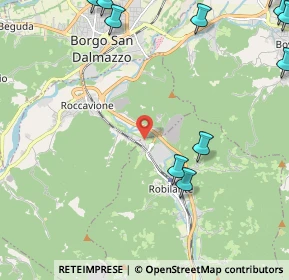 Mappa Strada Piansottano, 12017 Robilante CN, Italia (3.36727)