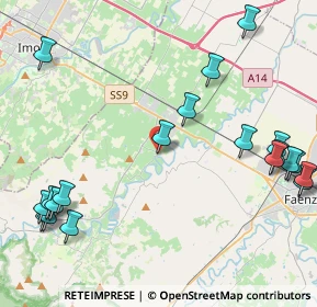 Mappa Via Biancanigo, 48014 Biancanigo RA, Italia (5.778)