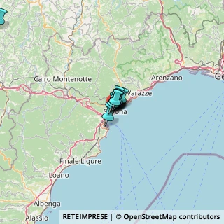 Mappa Via Vittime di Brescia, 17100 Savona SV, Italia (7.89917)