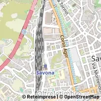 Mapa Savona