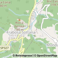 Map Frabosa Sottana
