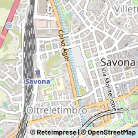 Map Savona