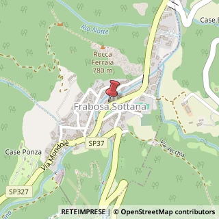 Mappa Via IV Novembre, 15, 12083 Frabosa Sottana, Cuneo (Piemonte)